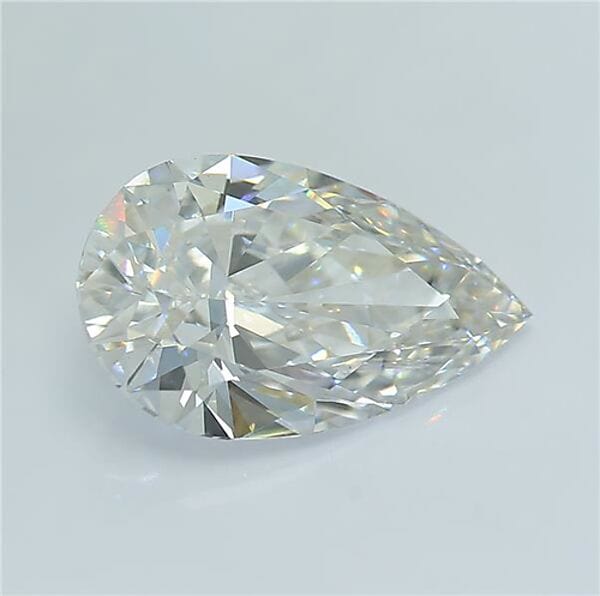 4.10 Carat Pear Diamond