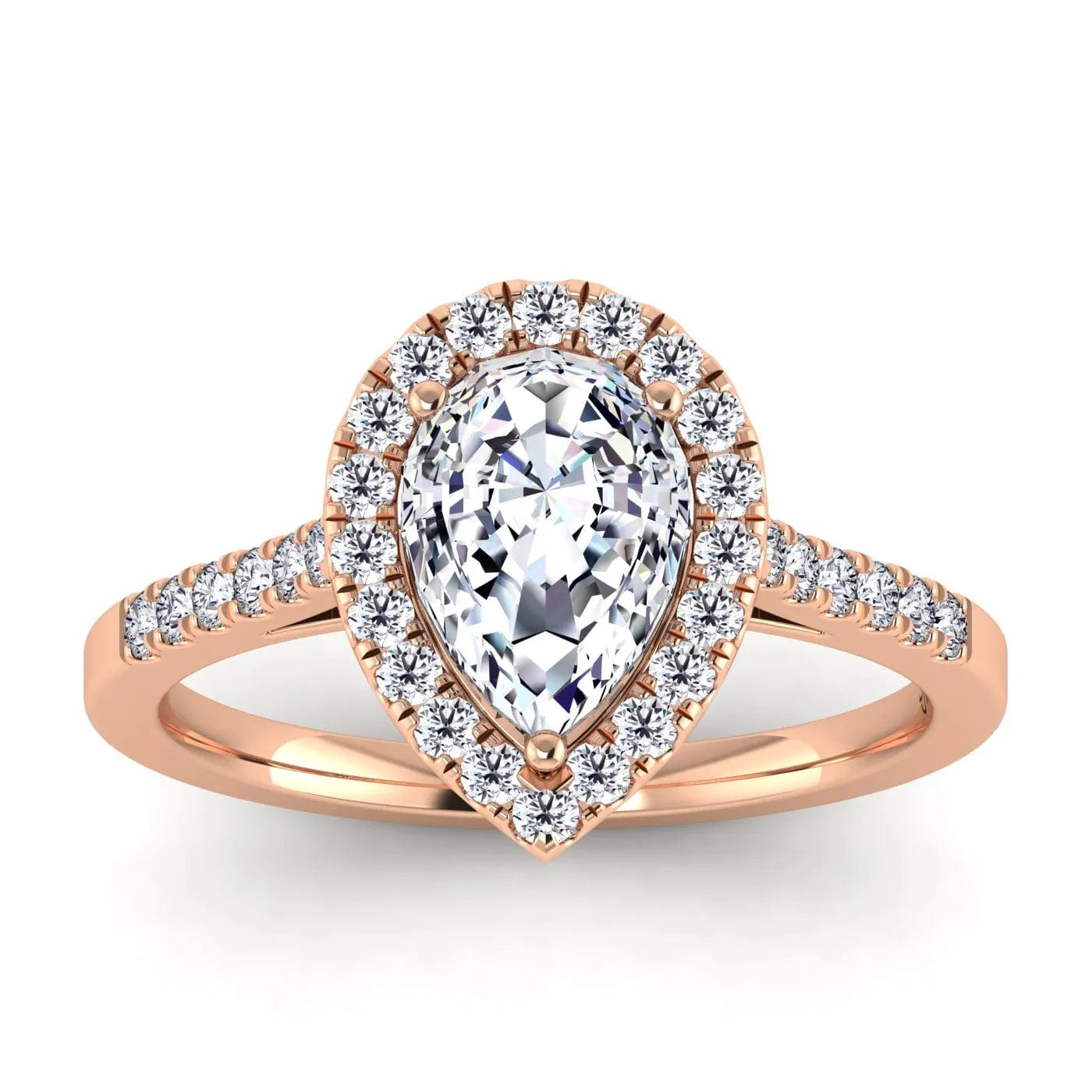 Pear-Rose Gold|Pear|14K Rose Gold|18K Rose Gold