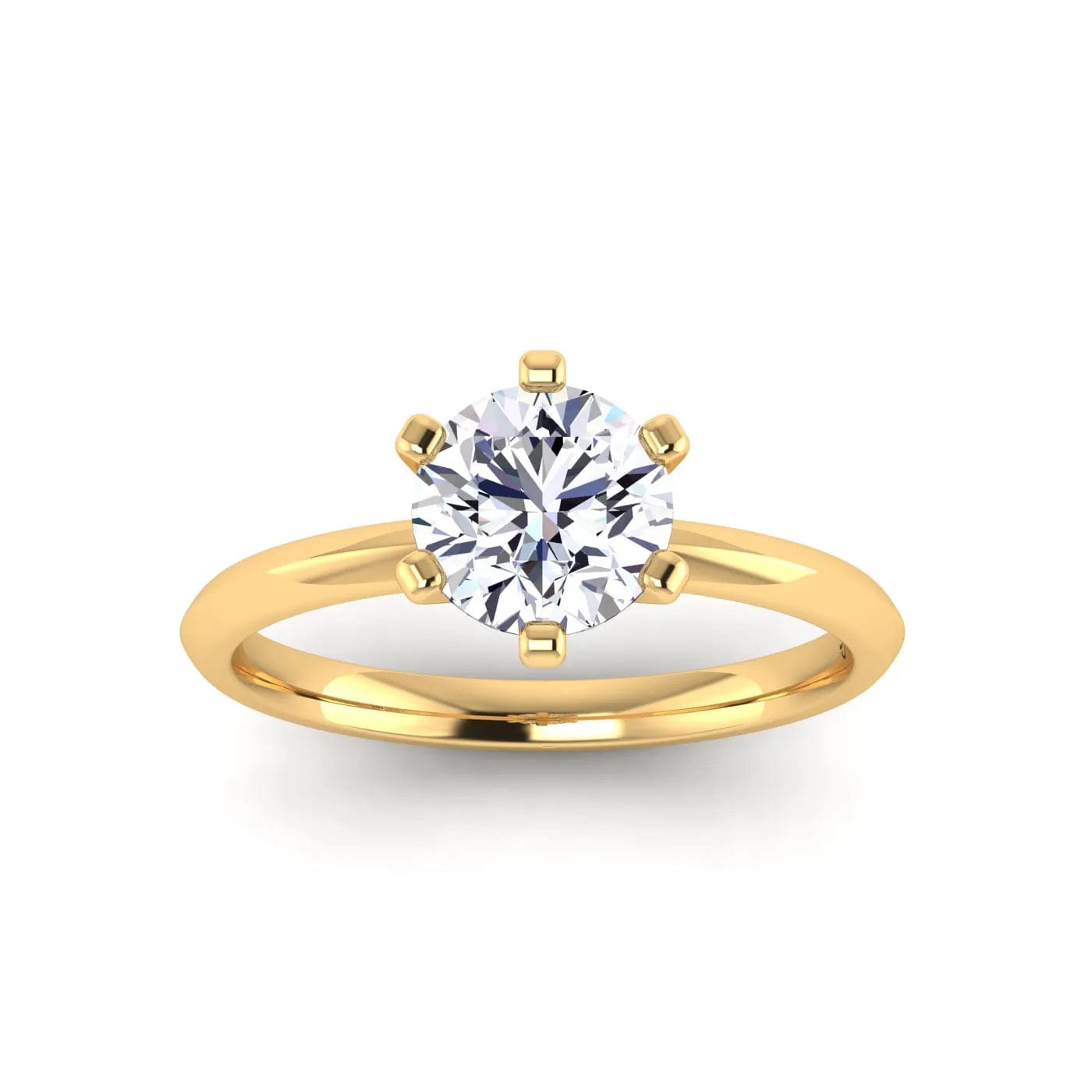 Round-Yellow Gold|Round|14K Yellow Gold|18K Yellow Gold