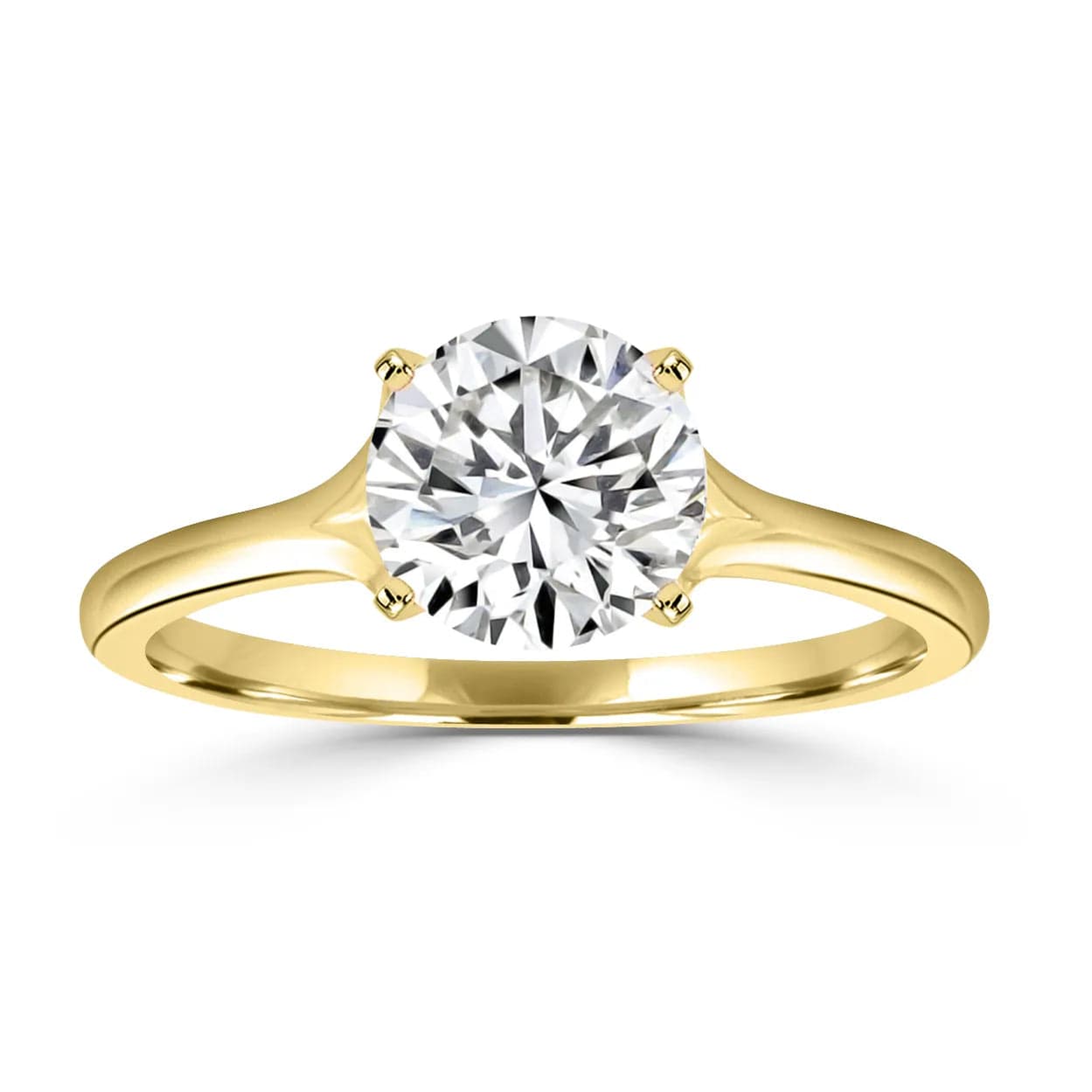 Round-Yellow Gold|Round|14K Yellow Gold|18K Yellow Gold