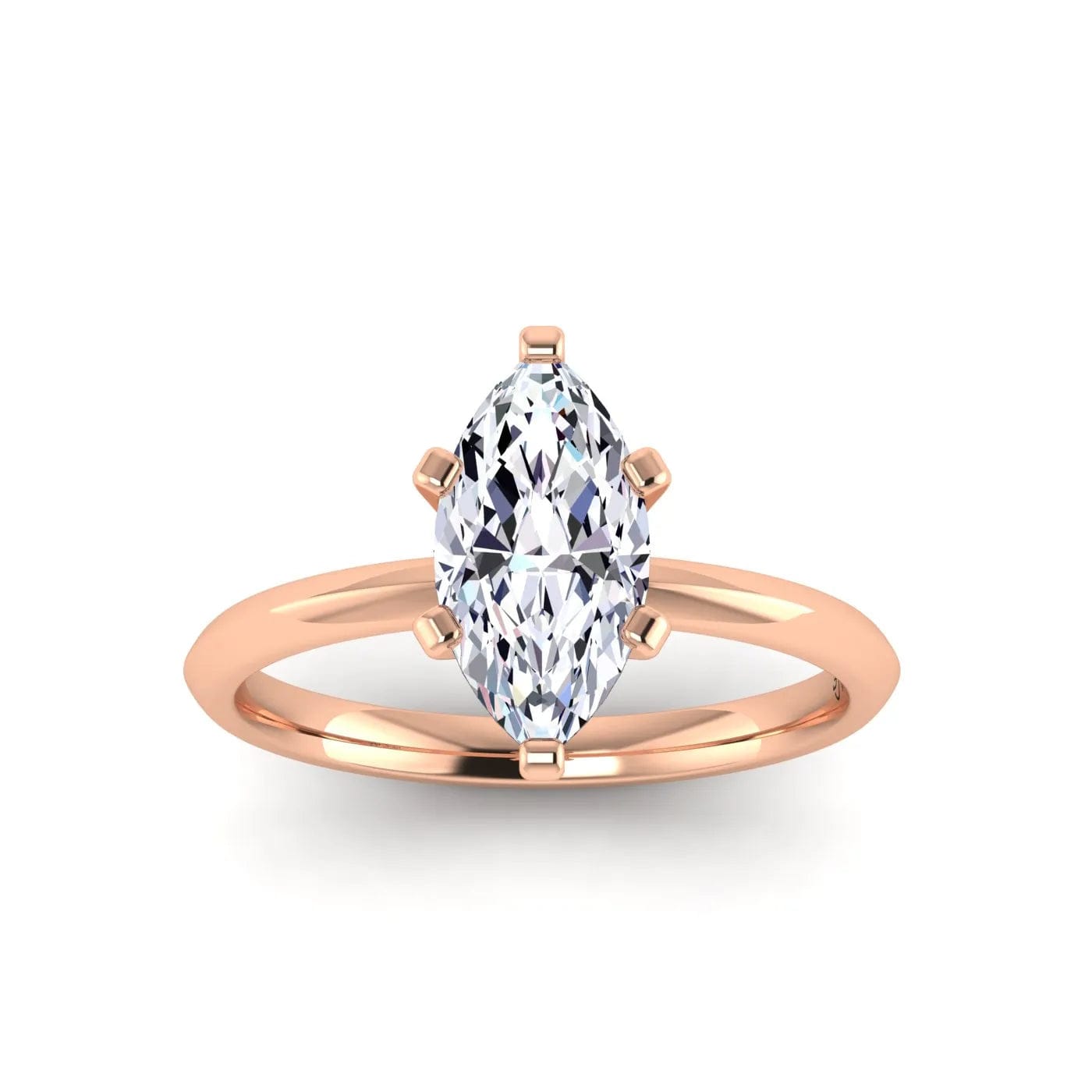 Marquise-Rose Gold|Marquise|14K Rose Gold|18K Rose Gold