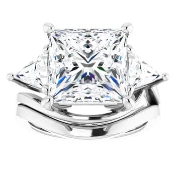 Princess-White Gold|Princess|14K White Gold|18K White Gold|Platinum