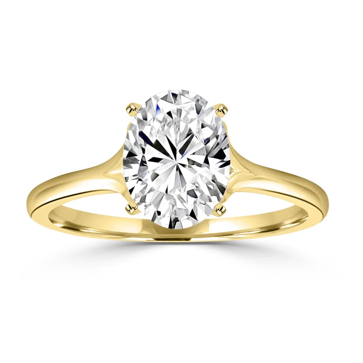 Oval-Yellow Gold|Oval|14K Yellow Gold|18K Yellow Gold